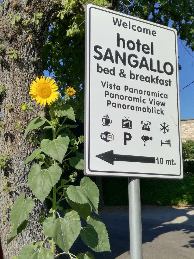 Hotel Sangallo B&B Montepulciano Stazione Exterior foto